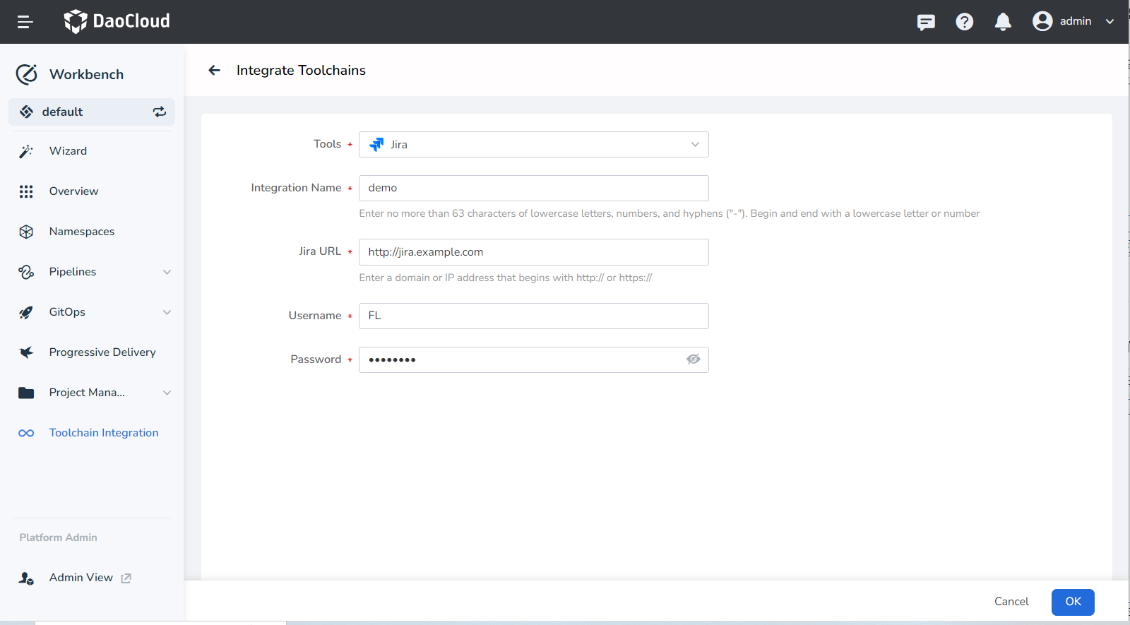 Configure Parameters